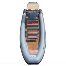 تحميل الصورة إلى عارض المعرض، Aluminium RIB BOAT 10.7 Meters With Teak Wood Floor
