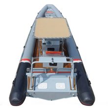 تحميل الصورة إلى عارض المعرض، Aluminium RIB BOAT 10.7 Meters With Teak Wood Floor
