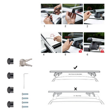 تحميل الصورة إلى عارض المعرض، Aluminum Universal Car Roof Rack- for kayak boat
