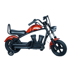 Load image into Gallery viewer, Kids Harley Style Electric Scooter With Training wheels– 180W Motor, 24V 5.2Ah 10–12KM Range, Age 3-10
