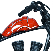 Load image into Gallery viewer, Kids Harley Style Electric Scooter With Training wheels– 180W Motor, 24V 5.2Ah 10–12KM Range, Age 3-10
