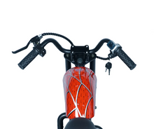 Load image into Gallery viewer, Kids Harley Style Electric Scooter With Training wheels– 180W Motor, 24V 5.2Ah 10–12KM Range, Age 3-10
