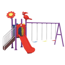 تحميل الصورة إلى عارض المعرض، Kids outdoor Swings &amp; Slide playground
