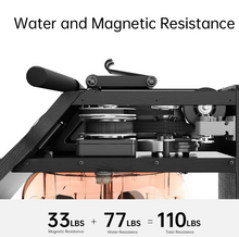 Load image into Gallery viewer, Kingsmith WM10 Tri-fold Water Rowing Machine
