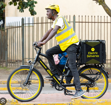 تحميل الصورة إلى عارض المعرض، Electric city Bike D02 for City Delivery 36V 10Ah 500W
