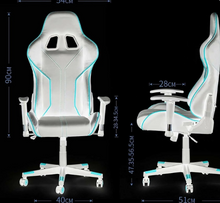 Load image into Gallery viewer, Gaming Chair DGM68-OG/BLK Durable Leather Seat 360° Upto 120 Kg
