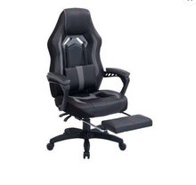 Load image into Gallery viewer, Gaming Chair DGM69-BLK/GY Durable Leather Seat 360° Upto 120 Kg
