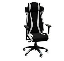 Load image into Gallery viewer, Gaming Chair DGM52-BLK/WT with 360° swivel function Pu Leather
