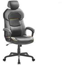 Load image into Gallery viewer, Comfort-Line Adjustable Gaming/Office Chair – Black
