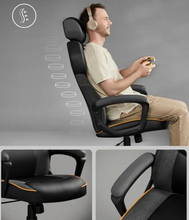 Load image into Gallery viewer, Comfort-Line Adjustable Gaming/Office Chair – Black
