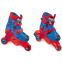 Load image into Gallery viewer, Mondo Spiderman Adjustable Tri Inline Skates for Kids, 3 Years+
