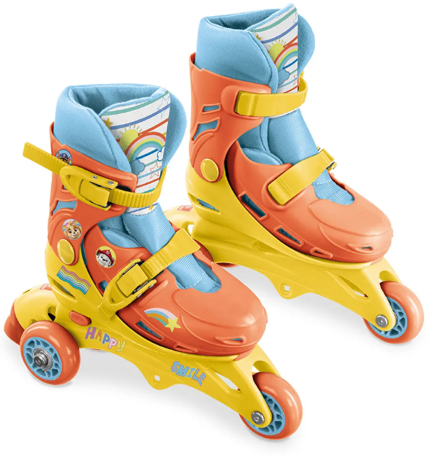 Mondo Roller Tri Inline Skates - Pawpatrol 3+ year kids