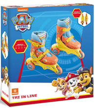 Load image into Gallery viewer, Mondo Roller Tri Inline Skates - Pawpatrol 3+ year kids
