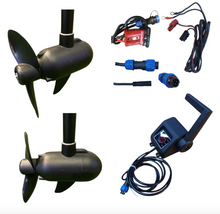 تحميل الصورة إلى عارض المعرض، Electric Kayak Motor 55/65lbs 12-24V for Propeller Drive System | 2026
