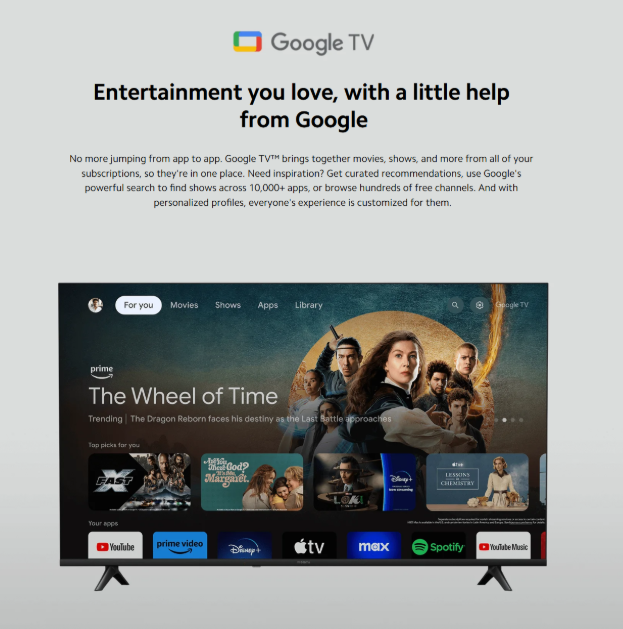 Xiaomi TV A 43 2025 Google Smart TV 43