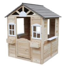 تحميل الصورة إلى عارض المعرض، Wooden Playhouse – Kids Outdoor Garden Playhouse
