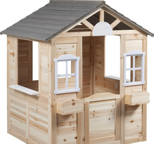 تحميل الصورة إلى عارض المعرض، Wooden Playhouse – Kids Outdoor Garden Playhouse
