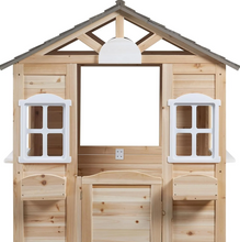تحميل الصورة إلى عارض المعرض، Wooden Playhouse – Kids Outdoor Garden Playhouse
