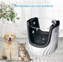 Load image into Gallery viewer, Nano Milk Bath Pet Bathtub, Pet SPA Bathtub, Dog and Cat SPA Machine- LZM-YG02
