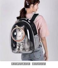 Load image into Gallery viewer, Cat Carrier Dog Carrier Backpack-WHD3213 for Small Medium Cat Puppy Doggie
