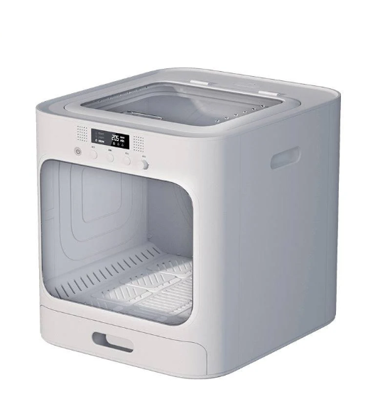 Intelligent Pet Drying Box ZRW-CWHGJ02 , Household Pet Dryer, Automatic, Temperature Control, Full-Bottom Air Supply， Quiet ，White