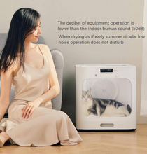 Load image into Gallery viewer, Intelligent Pet Drying Box ZRW-CWHGJ02 , Household Pet Dryer, Automatic, Temperature Control, Full-Bottom Air Supply， Quiet ，White
