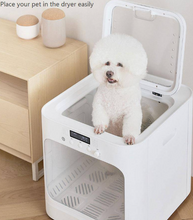 Load image into Gallery viewer, Intelligent Pet Drying Box ZRW-CWHGJ02 , Household Pet Dryer, Automatic, Temperature Control, Full-Bottom Air Supply， Quiet ，White
