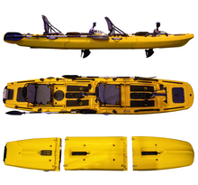 تحميل الصورة إلى عارض المعرض، Kipper Double Person Propeller Pedal Kayak 4.3m Vk-39
