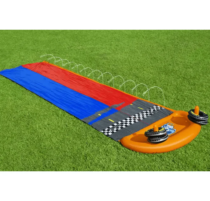 Bestway H2OGO Splashy Speedway Slide 4.88m Age 3+