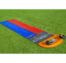تحميل الصورة إلى عارض المعرض، Bestway H2OGO Splashy Speedway Slide 4.88m Age 3+
