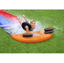 تحميل الصورة إلى عارض المعرض، Bestway H2OGO Splashy Speedway Slide 4.88m Age 3+

