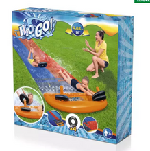 تحميل الصورة إلى عارض المعرض، Bestway H2OGO Splashy Speedway Slide 4.88m Age 3+

