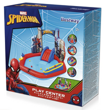 Load image into Gallery viewer, Bestway Marvel Spider-Man Inflatable Play Center 2.11mx2.06mx1.27m
