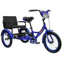 تحميل الصورة إلى عارض المعرض، Vaux kids 12" Sofa Tricycle with Comfortable Back Seat Age 5-14
