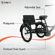 تحميل الصورة إلى عارض المعرض، Vaux kids 12" Sofa Tricycle with Comfortable Back Seat Age 5-14
