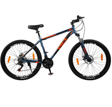 تحميل الصورة إلى عارض المعرض، Vaux X-Mount Gear MTB for Men 27.5T with Aluminium Alloy Frame &amp; Disc Brakes Shimano gears
