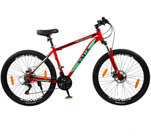 تحميل الصورة إلى عارض المعرض، Vaux X-Mount Gear MTB for Men 27.5T with Aluminium Alloy Frame &amp; Disc Brakes Shimano gears
