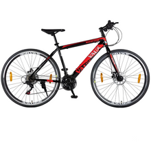 تحميل الصورة إلى عارض المعرض، Vaux Swifter-Pro Hybrid Cycle for Men with Dual Disc Brake, 21 Speed Alloy Rims 700Cx35 Thin Tyre

