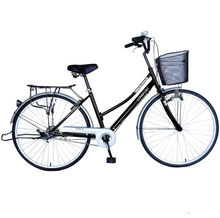 Load image into Gallery viewer, Vaux Comfort City 26" Bicycle with Basket &amp; Carrier
