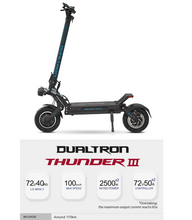 Load image into Gallery viewer, Dualtron Thunder III Electric Scooter 72V 40Ah , 2500W Dual Motor From Minimotors USA- 2026 New Model
