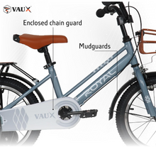 تحميل الصورة إلى عارض المعرض، Vaux Royal Kids Road Bike w/Basket for 4-10 Years Boys Girls, Adjustable Seat,Handbrake
