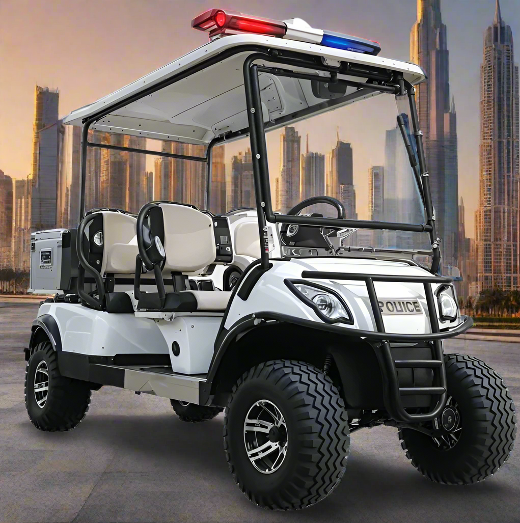 Emergency Team Golf Cart 4 Seater With Cargo Box