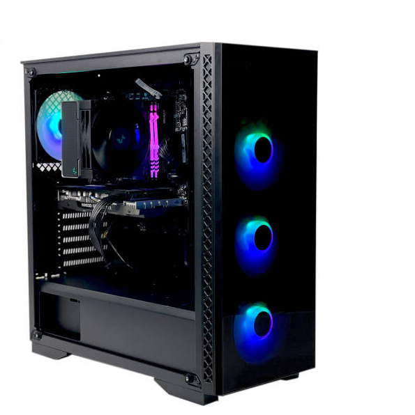 Budget Gaming PC - AMD Ryzen 5 3600 6 Cores 12 Threads, NVIDIA RTX 2070 8GB, 32GB DDR4 RAM 1TB SSD Gen 4,  Tower cooling