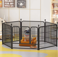 Load image into Gallery viewer, Dog Playpen Foldable 6 Panels Dog Pen 24&quot; Height Pet Enclosure Dog Fence Outdoor
