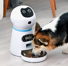 Load image into Gallery viewer, 3.5L Automatic Pet Feeder, Dog Cat Feeders,10s Voice Recorder, Smart Food Dispenser
