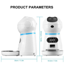 Load image into Gallery viewer, 3.5L Automatic Pet Feeder, Dog Cat Feeders,10s Voice Recorder, Smart Food Dispenser
