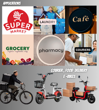 Load image into Gallery viewer, Winner FH05 City Electric Bike With Rear Luggage Box 60V 20Ah

