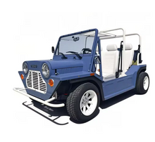 تحميل الصورة إلى عارض المعرض، Mini Moke Electric Sightseeing Buggy Car Moke Golf Cart 04 Seater-Full Aluminum Alloy
