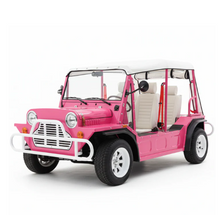 تحميل الصورة إلى عارض المعرض، Mini Moke Electric Sightseeing Buggy Car Moke Golf Cart 04 Seater-Full Aluminum Alloy
