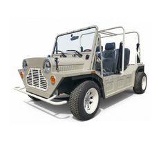 تحميل الصورة إلى عارض المعرض، Mini Moke Electric Sightseeing Buggy Car Moke Golf Cart 04 Seater-Full Aluminum Alloy
